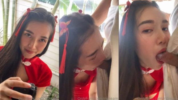  คลิปหลุดxxx น้องดรีม ndream Onlyfans อมควยพี่เทพ น้ำเงี่ยนแตกเต็มปาก