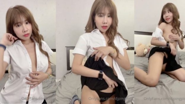 คลิปหลุด Onlyfans djpingping ดีเจปิงปิง เน็ตไอดอลชื่อดังงานดีมาก ขาวเนียน นมใหญ่ ถอดชุดนักศึกษาโชว์ยั่วๆ หลุดเห็นจุกชัดเจน น่าเย็ดมาก