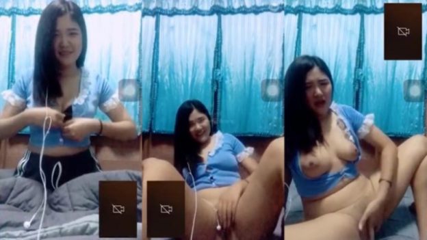 คลิปหลุดคอลเสียว สาวอวบคอลเสียวกับแฟนเก่า โดนแอบเอามาปล่อย เปิดนมโชว์ เอานิ้วแหย่หี เขี่ยแตดจนหีแฉะ ครางอย่างเสียว โคตรยั่วเลย จัดหนักมาก