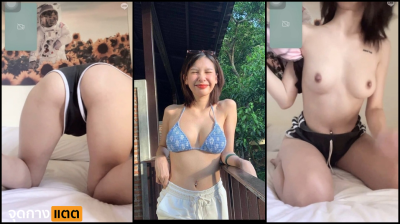 คลิปหลุดคอลเสียว น้องมิ้งค์หุ่นเพรียวบางขาวได้ใจ นมไม่เล็กเกินพอดีมือดูดหัวนมได้อย่างมันกับลีลาเซ็กซี่....